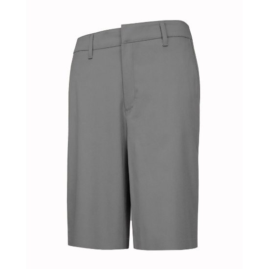 Picture of Dark Grey MVP Power Stretch Modern Fit Adjustable Inside Waistband Flat Front Shorts