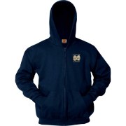 Picture of Navy MD Full-Zip Hoodie Sweatshirt