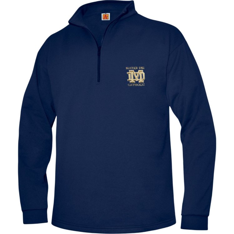 Picture of MD Pullover Q-Zip Cotton Sweatshirt