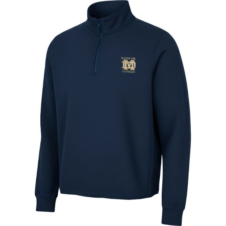 Picture of MD Q-Zip Cotton-Poly Pullover Sweatshirt