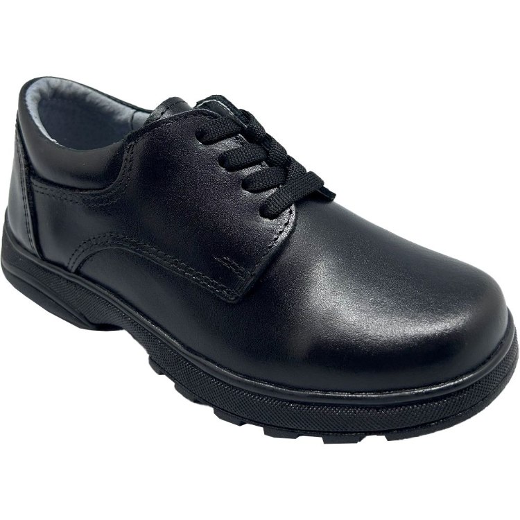 Picture of Leather Lace-Up Oxford Shoes