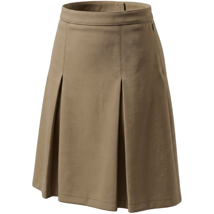 Picture of Sand Khaki 2-Pleat Skirt (v1)