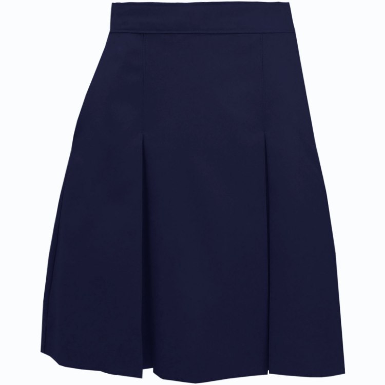 Picture of Navy 4-Pleat Skirt