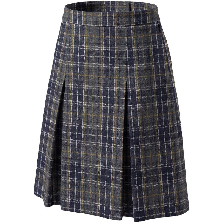 Picture of Plaid 4-Pleat Skirt